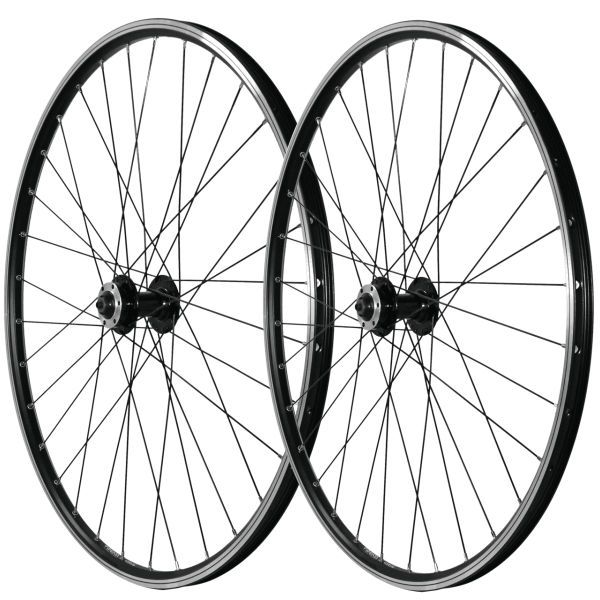 Wielset 26" Rodi Viper MTB 8/9/10 speed - zwart - schijfrem