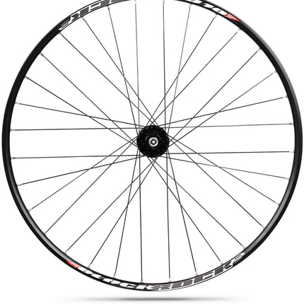 Wielset Rodi Blackrock 27.5" / 584*23 - 8/9/10 speed - 32 spaken - QR - zwart