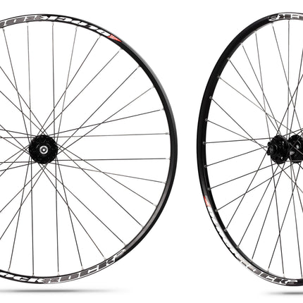 Wielset Rodi Blackrock 27.5" / 584*23 - 8/9/10 speed - 32 spaken - QR - zwart - afbeelding 2