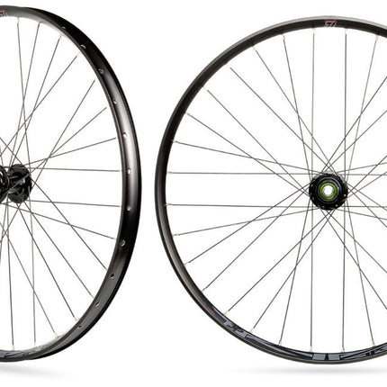 Wielset Rodi TRYP 35 27.5" / 650B met boost steekas 15x110 en 12x148 - 6 bouts remschijfbevestiging - 8/9/10/11 speed - zwart