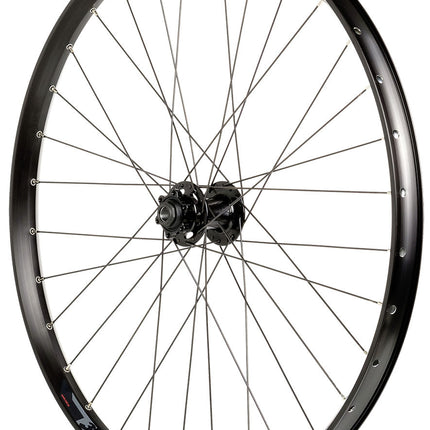 Wielset Rodi TRYP 35 27.5" / 650B met boost steekas 15x110 en 12x148 - 6 bouts remschijfbevestiging - 8/9/10/11 speed - zwart - afbeelding 2