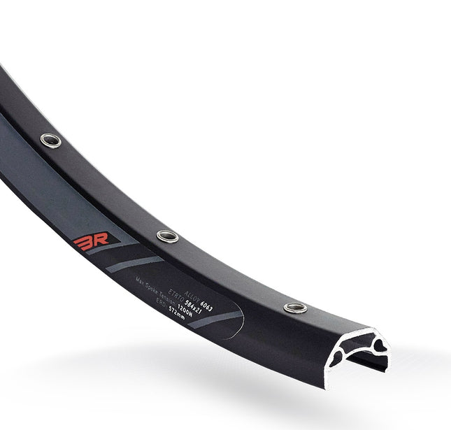 Velg Rodi Blackrock 21 disc 28/29" / 622 x 21C aluminium 36 gaats 14G - zwart