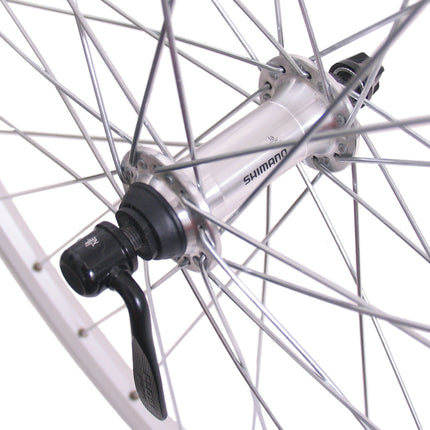 Voorwiel 28" / 622*19C Rodi Vision 3 - Shimano TX500 QR naaf - zilver