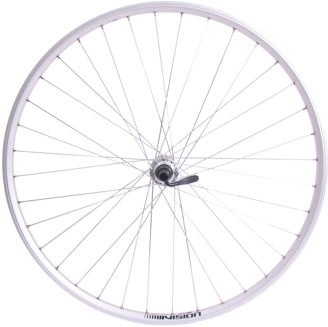 Achterwiel 28" / 622*19C Rodi Vision 3 - 8/9/10V Shimano TX500 QR naaf - zilver