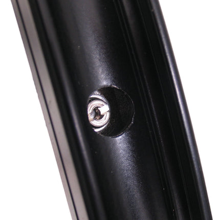 Achterwiel 28" / 622*19C Rodi Vision 3 - 8/9/10v Shimano TX500 QR naaf - zwart
