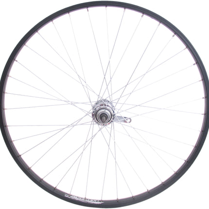 Achterwiel 26" ATB aluminium Favorit remnaaf - zwart