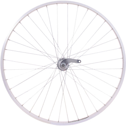 Rear wheel 28 x 1/4" aluminum Favorit brake hub - silver