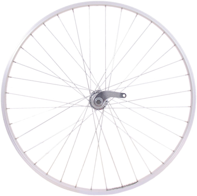 Achterwiel 28 x 1/4" aluminium Favorit remnaaf - zilver