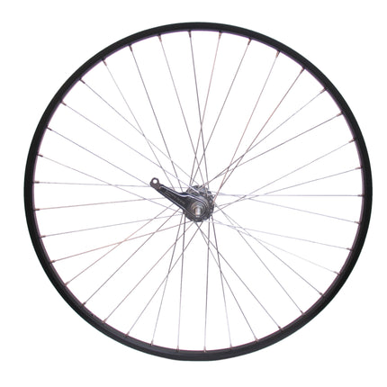 Rear wheel 28 x 1/4" aluminum Shimano brake hub - black