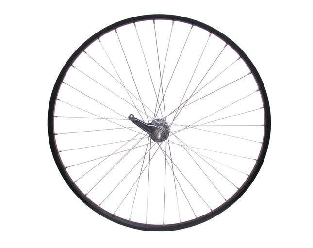 Achterwiel 28 x 1/4" aluminum Shimano remnaaf - zwart