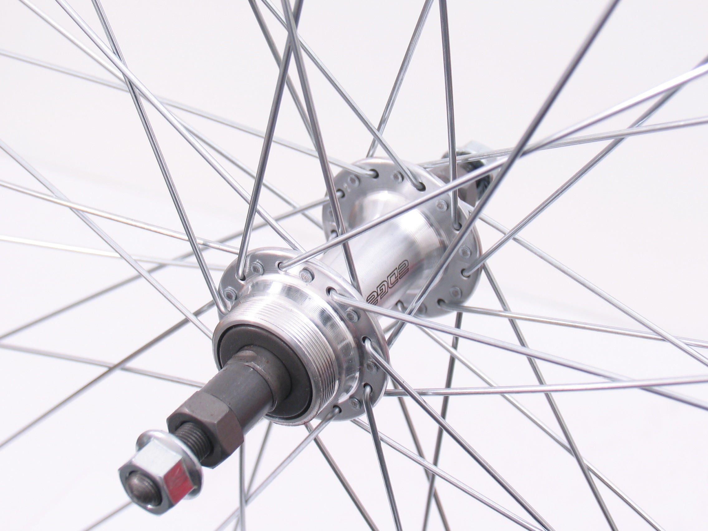 Achterwiel 28  x 1/4" Freewheel vast - zwart