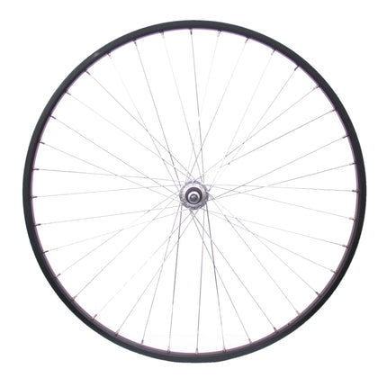 Achterwiel 28  x 1/4" Freewheel vast - zwart - afbeelding 2