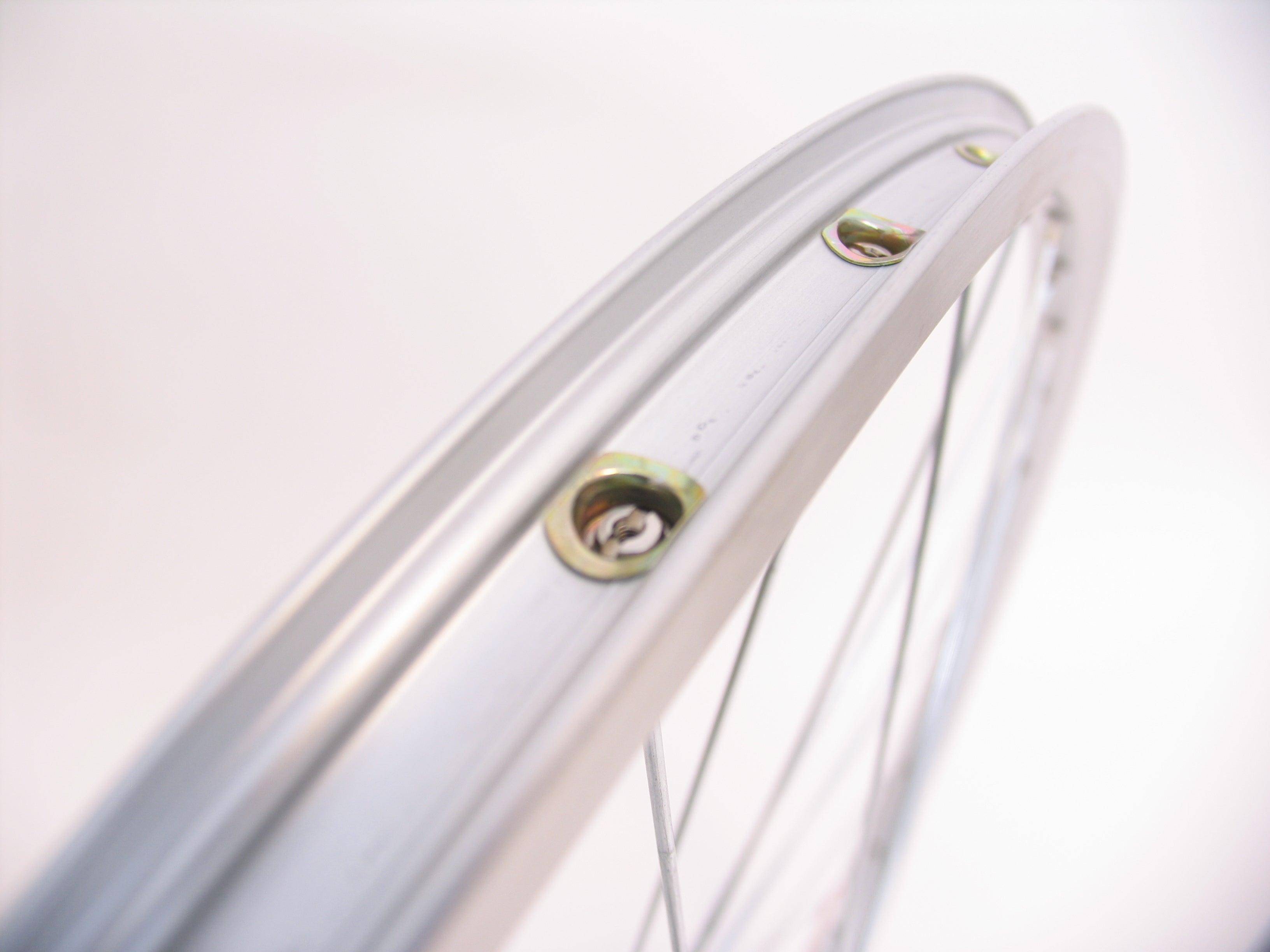 Achterwiel 28 x 1/4"  ZAC19 Freewheel vast - zilver