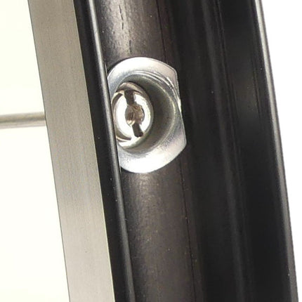 Achterwiel 28" / 622x19C Ryde ZAC 19 velg met 7/8 speed freewheel en snelspanner - zwart - afbeelding 2