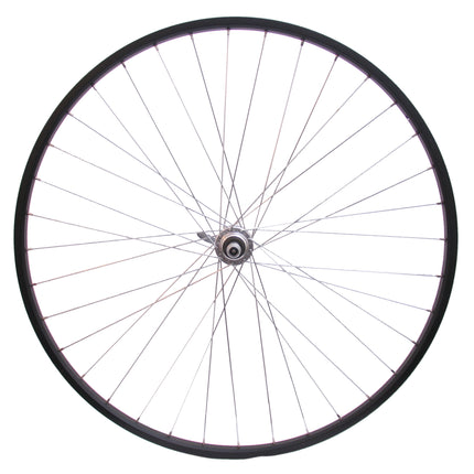Achterwiel 28 x 1/4" aluminium Freewheel QR - zwart