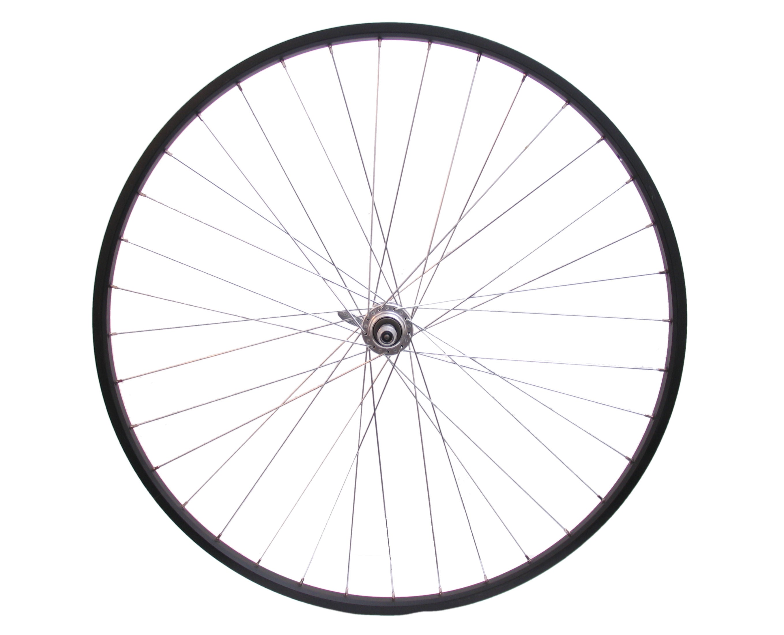 Achterwiel 28 x 1/4" aluminium Freewheel QR - zwart