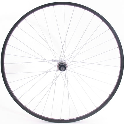 Achterwiel 28 x 1/4" aluminium Sunrace HBM53 QR 7 speed - zwart