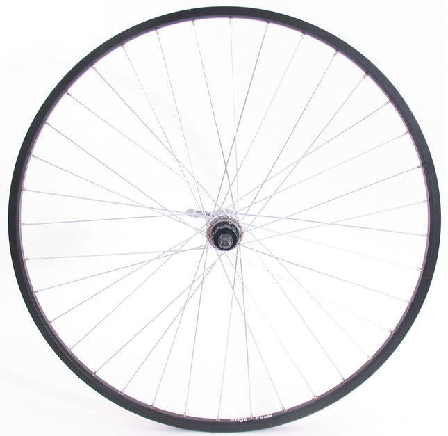 Achterwiel 28 x 1/4" aluminium Sunrace HBM53 QR 7 speed - zwart