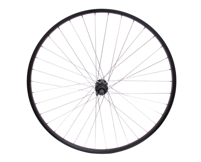 Achterwiel 28 x 1/4" aluminium Sunrace HBM53 8-speed - zwart
