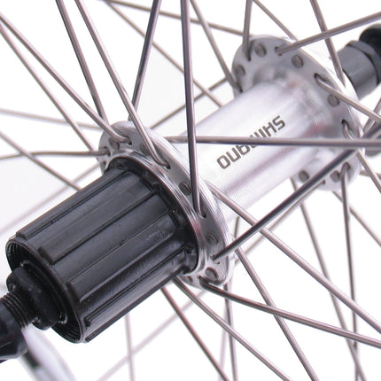 Achterwiel 28" / 622*13C Rodi Stylus - 8/9/10v Shimano TX500 QR naaf - zilver