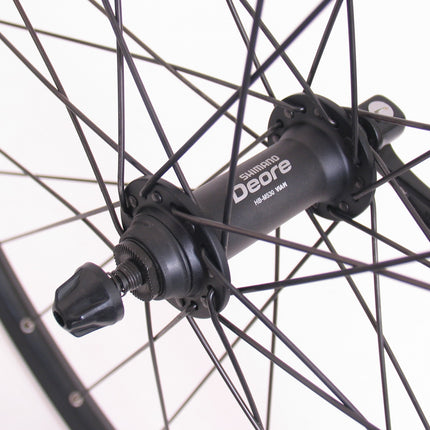 Voorwiel 26" ATB - ZAC19 velg - Shimano Deore naaf - zwart
