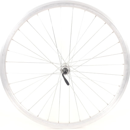 Voorwiel 28" / 622*19C velg - Shimano TX500 QR naaf - zilver