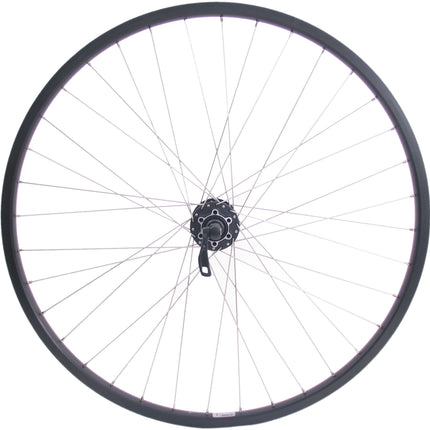 Achterwiel 26" / 559x19C Ryde Andra 30 velg met Shimano FH-M525 8/9/10 speed naaf voor 6 bouts remschijf - zwart - afbeelding 2
