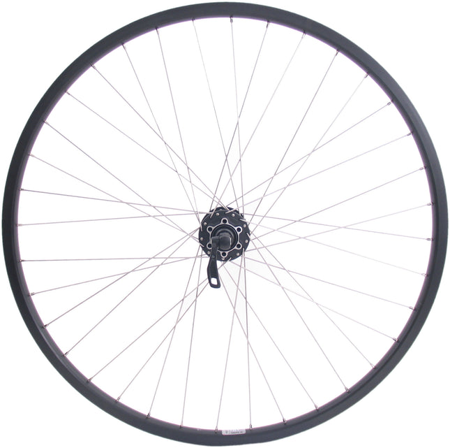 Achterwiel 26" / 559x19C Ryde Andra 30 velg met Shimano FH-M525 8/9/10 speed naaf voor 6 bouts remschijf - zwart - afbeelding 2