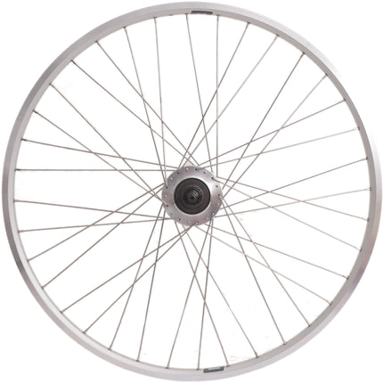 Achterwiel 28" / 622 x 19C Ryde ZAC19 velg met Shimano Nexus 7 rollerbrake naaf - zilver