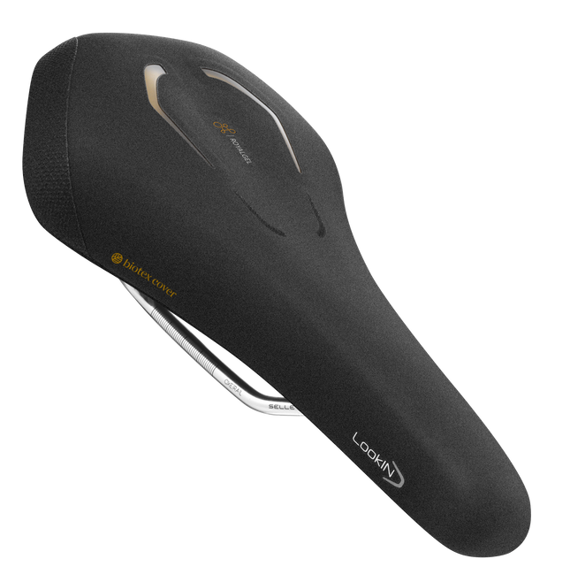 Fietszadel Selle Royal Lookin Evo Athletic - All Journeys - zwart