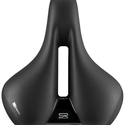 Fietszadel Selle Royal Ellipse Relaxed - Urban Life - zwart