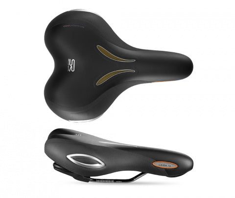 Fietszadel Selle Royal Lookin Moderate - All Journeys - zwart