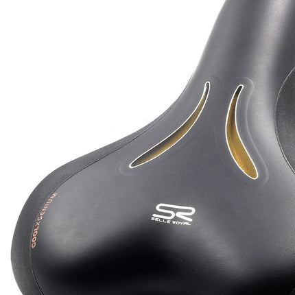 Fietszadel Selle Royal Lookin Moderate - All Journeys - zwart