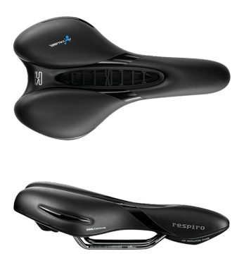 Fietszadel Selle Royal Respiro Athletic - All Journeys - zwart