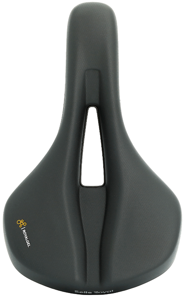 Fietszadel Selle Royal Vaia Moderate - Adventure Time - zwart