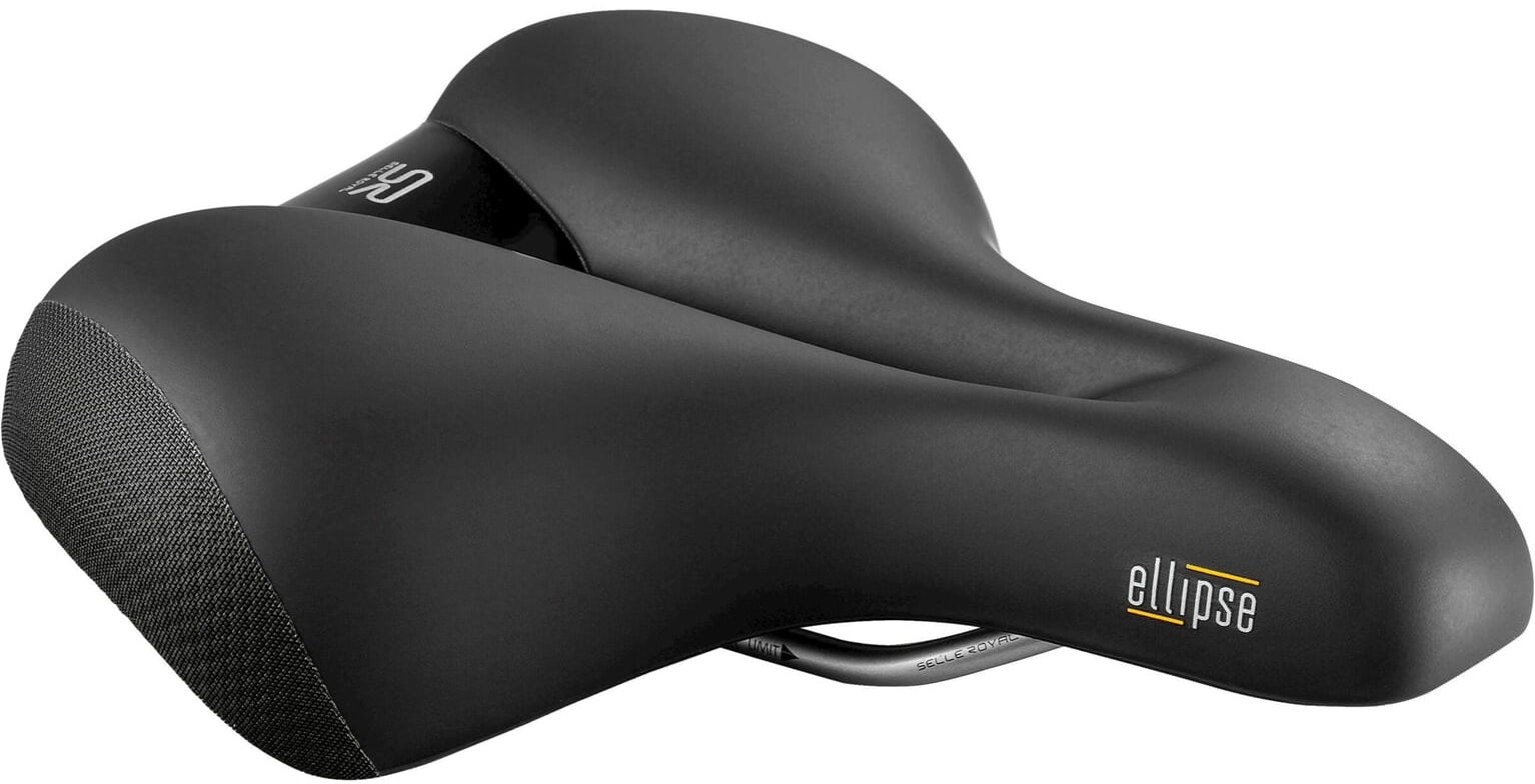 Fietszadel Selle Royal Ellipse Relaxed - Urban Life - zwart