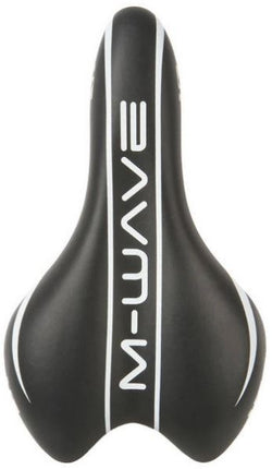 Fietszadel M-Wave Comp IV Racing - zwart met wit