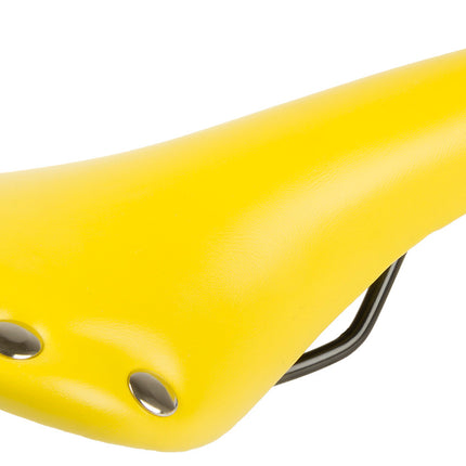 Zadel Fixie/Race Geel