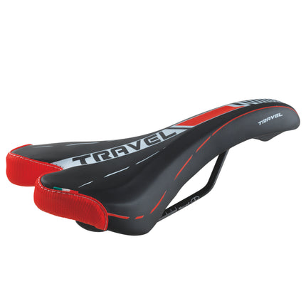 Fietszadel MonteGrappa Travel ATB Zwart/Rood