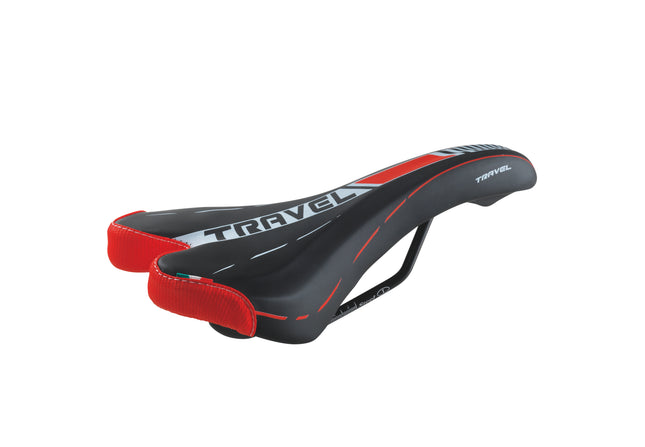 Fietszadel MonteGrappa Travel ATB Zwart/Rood