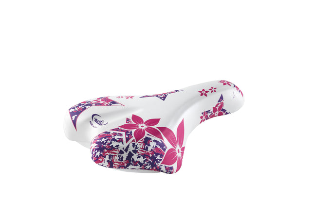 Fietszadel Selle MonteGrappa Kids 16-20" Wit/Roze