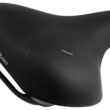Fietszadel Selle San Remo Vienna met handgreep - zwart