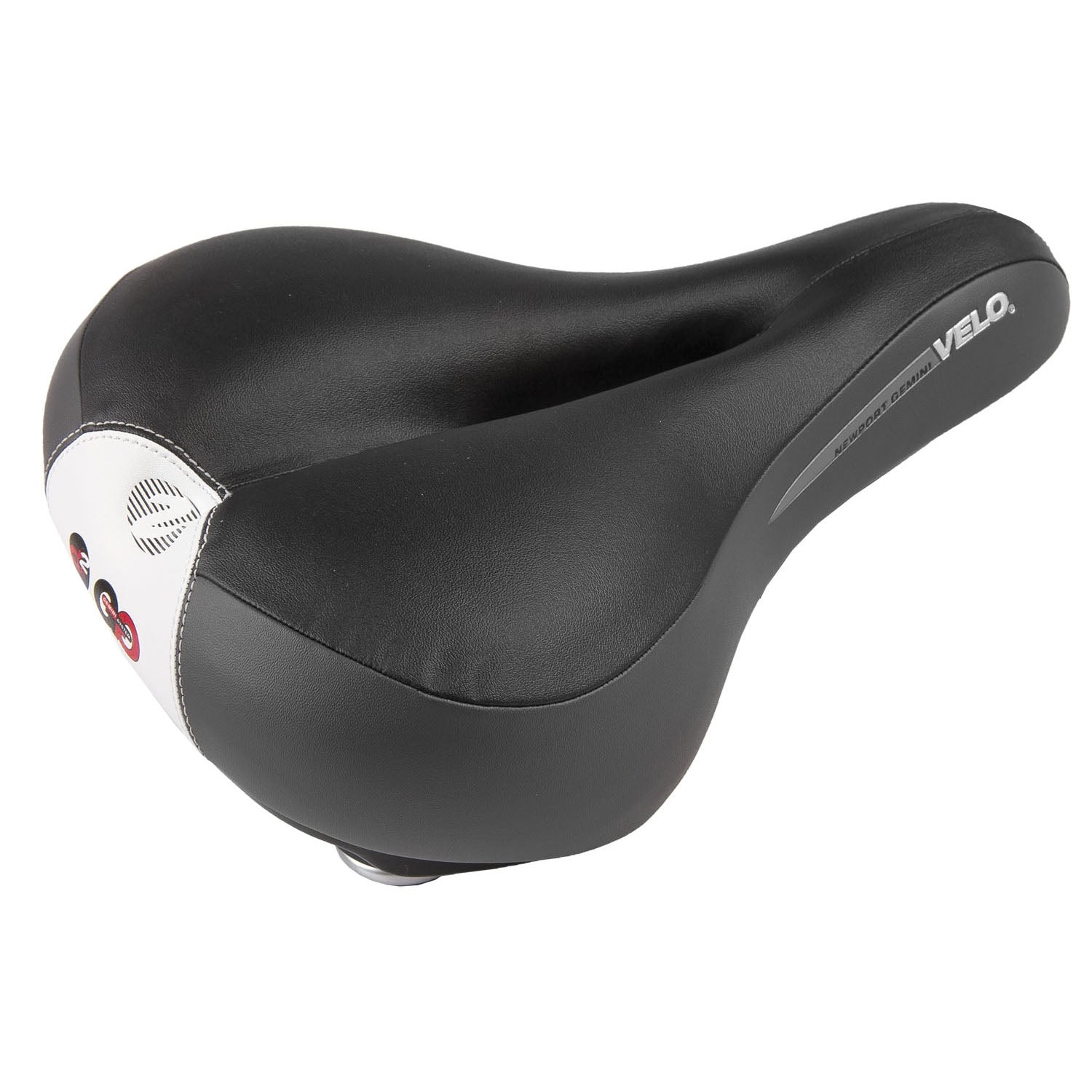 Fietszadel Velo Newport Gemini met O-zone en traagschuim -  zwart
