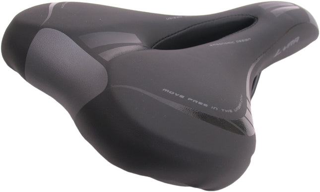 Fietszadel Selle Monte Grappa Lyra Ergonomic - zwart skai leer