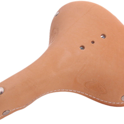 Fietszadel Selle Monte Grappa Old Frontier Classic - natuurlijk leder