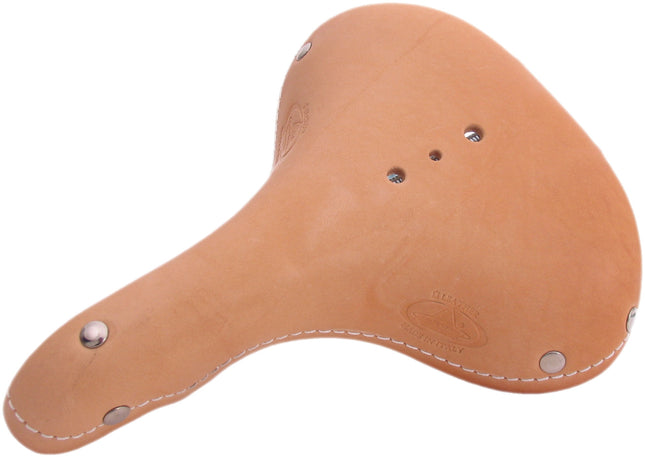 Fietszadel Selle Monte Grappa Old Frontier Classic - natuurlijk leder