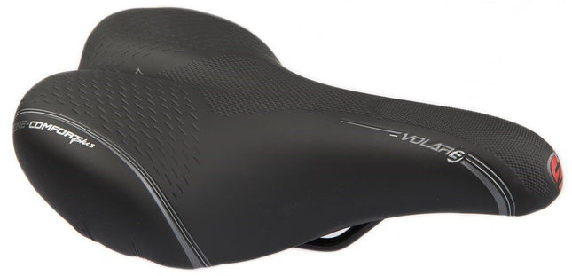Selle de vélo Selle Bassano Volare L NS99 pour femme - noire