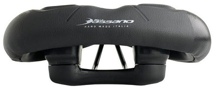 Fietszadel Selle Bassano Leggera Isophorm City - zwart