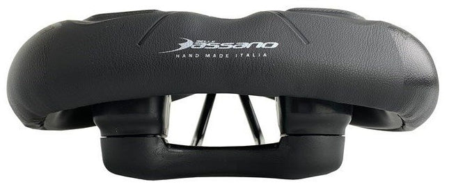 Fietszadel Selle Bassano Leggera Isophorm City - zwart