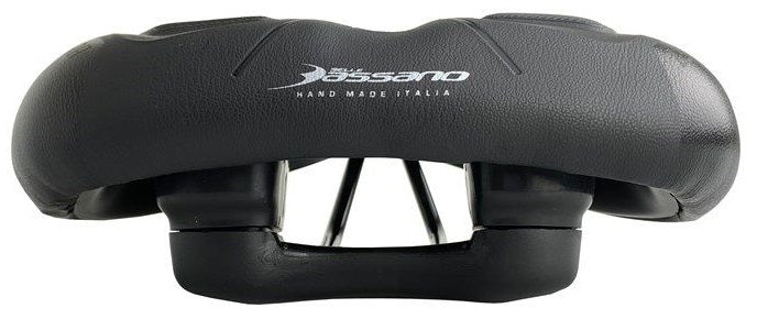 Fietszadel Selle Bassano Leggera Isophorm City - zwart